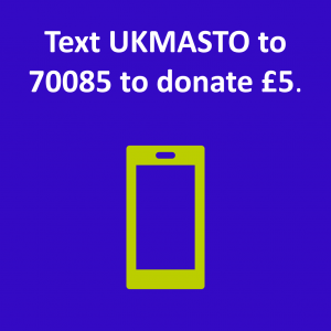 Text UKMASTO to 70085 to donate £5